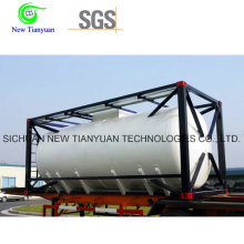 20m3 Volume Cryogenic 20FT Liquid Tank Cotainer